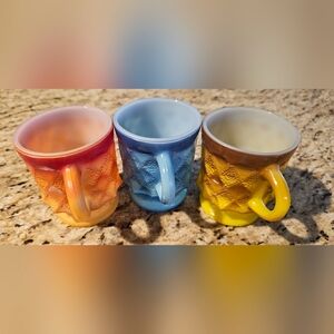 Fire King coffee cups retro 1950s